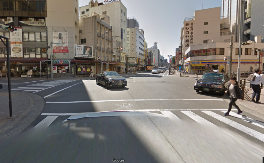 死亡事故につながる横断歩道